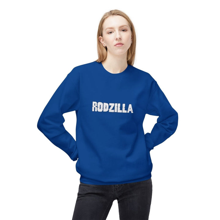 Rodzilla Inspired Unisex Crewneck Sweatshirt for Fans - Red - S - Rodzilla Inspired Unisex Crewneck Sweatshirt for Fans - Tatoo Tee