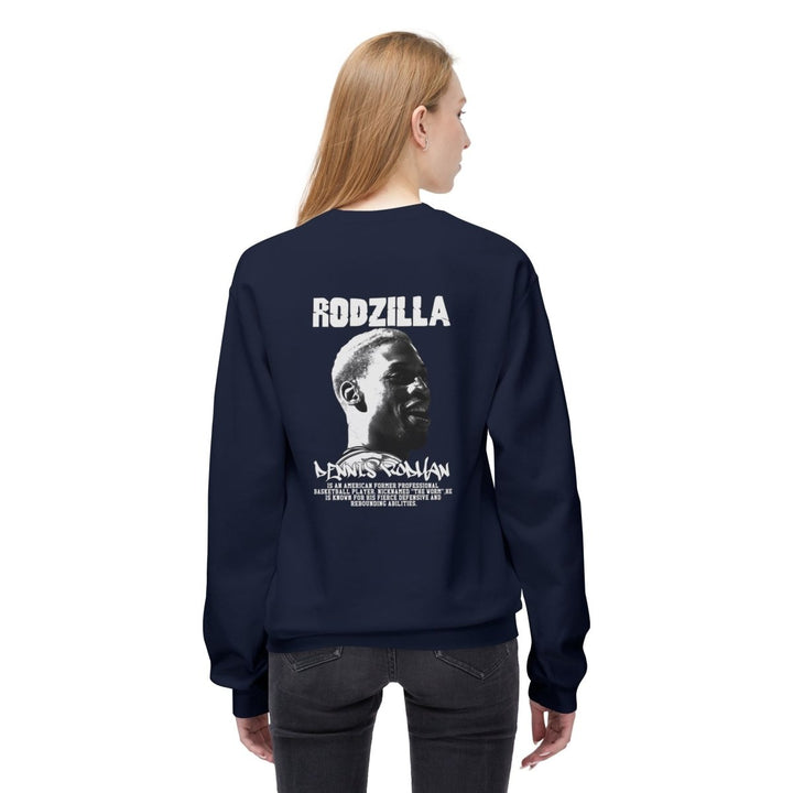 Rodzilla Inspired Unisex Crewneck Sweatshirt for Fans - Red - S - Rodzilla Inspired Unisex Crewneck Sweatshirt for Fans - Tatoo Tee