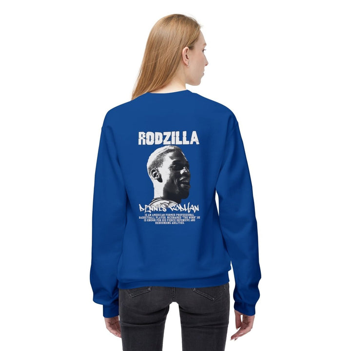 Rodzilla Inspired Unisex Crewneck Sweatshirt for Fans - Red - S - Rodzilla Inspired Unisex Crewneck Sweatshirt for Fans - Tatoo Tee