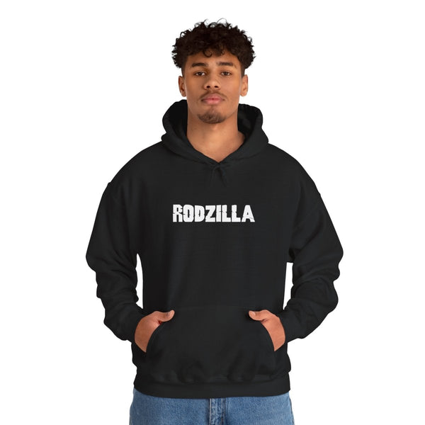 Rodzilla Unisex Hoodie - Casual Cozy Wear, Perfect for Fans - Black - S - Rodzilla Unisex Hoodie - Casual Cozy Wear, Perfect for Fans - Tatoo Tee