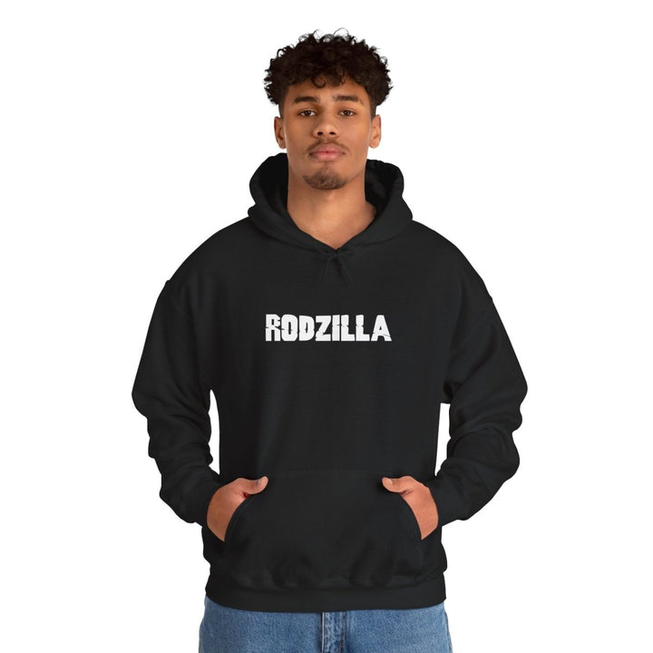 Rodzilla Unisex Hoodie - Casual Cozy Wear, Perfect for Fans - Black - S - Rodzilla Unisex Hoodie - Casual Cozy Wear, Perfect for Fans - Tatoo Tee