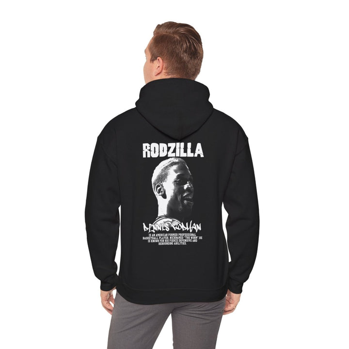 Rodzilla Unisex Hoodie - Casual Cozy Wear, Perfect for Fans - Red - S - Rodzilla Unisex Hoodie - Casual Cozy Wear, Perfect for Fans - Tatoo Tee