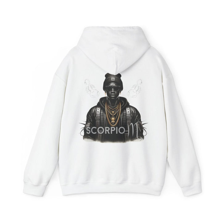 Scorpio Graphic Hoodie - Unisex Hoodie for Astrology Lovers - Charcoal - S - Scorpio Graphic Hoodie - Unisex Hoodie for Astrology Lovers - Tatoo Tee