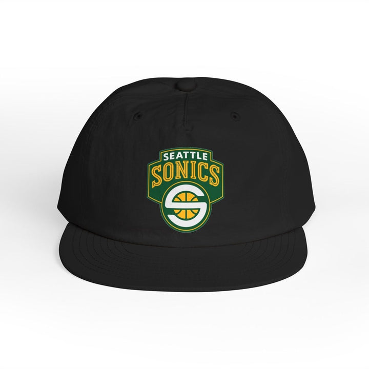 Seattle Sonics Surf Cap - Vintage Style Snapback Hat for Sports Lovers - One size - Black - Seattle Sonics Surf Cap - Vintage Style Snapback Hat for Sports Lovers - Tatoo Tee