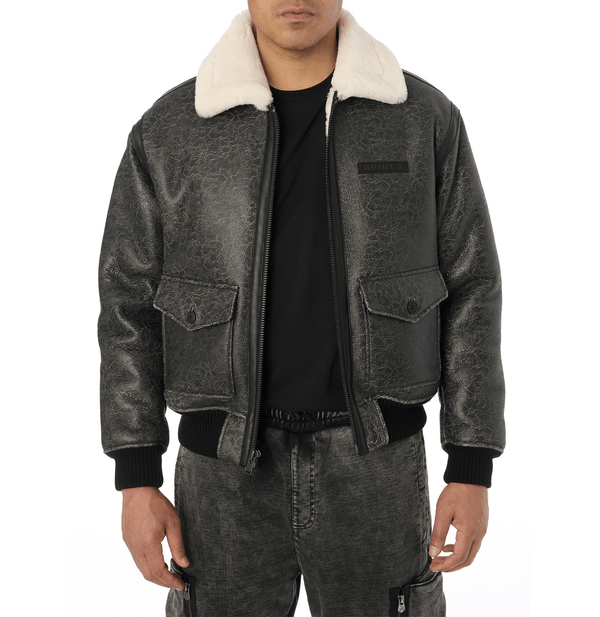 SHEARLING B-3 JACKET