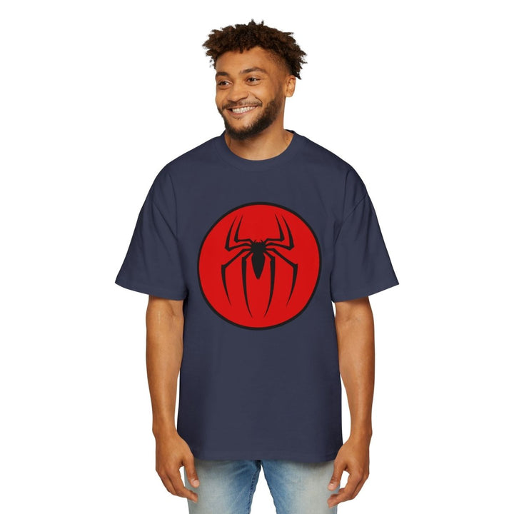 Spider - Man Oversized Tee for Fans - Red Comic Style Graphic T-Shirt - S - Midnight Blue - Spider - Man Oversized Tee for Fans - Red Comic Style Graphic T-Shirt - Tatoo Tee
