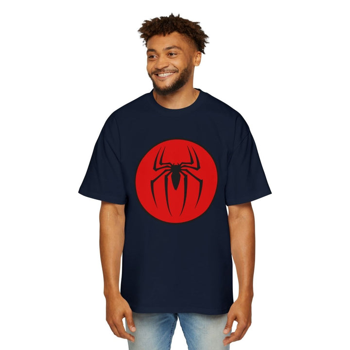 Spider - Man Oversized Tee for Fans - Red Comic Style Graphic T-Shirt - S - Midnight Blue - Spider - Man Oversized Tee for Fans - Red Comic Style Graphic T-Shirt - Tatoo Tee