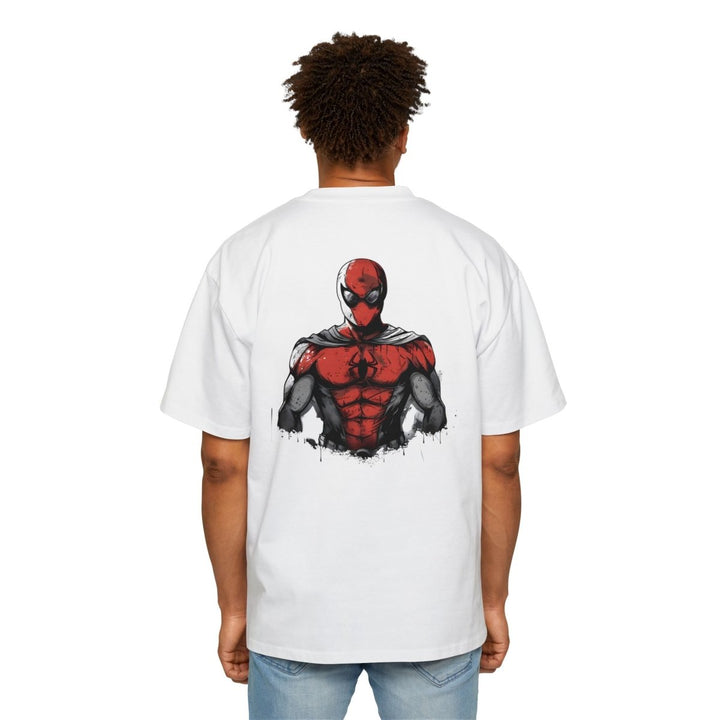 Spider - Man Oversized Tee for Fans - Red Comic Style Graphic T-Shirt - S - Midnight Blue - Spider - Man Oversized Tee for Fans - Red Comic Style Graphic T-Shirt - Tatoo Tee