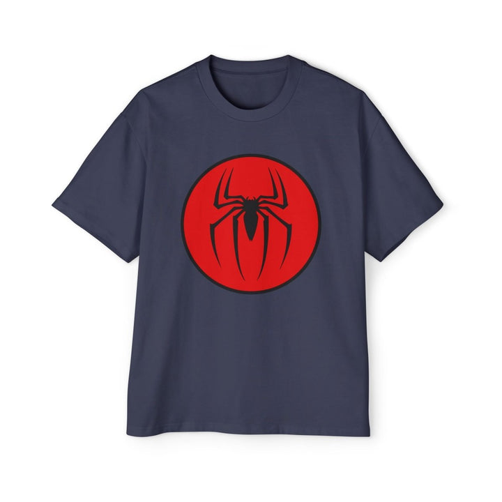 Spider - Man Oversized Tee for Fans - Red Comic Style Graphic T-Shirt - S - Midnight Blue - Spider - Man Oversized Tee for Fans - Red Comic Style Graphic T-Shirt - Tatoo Tee