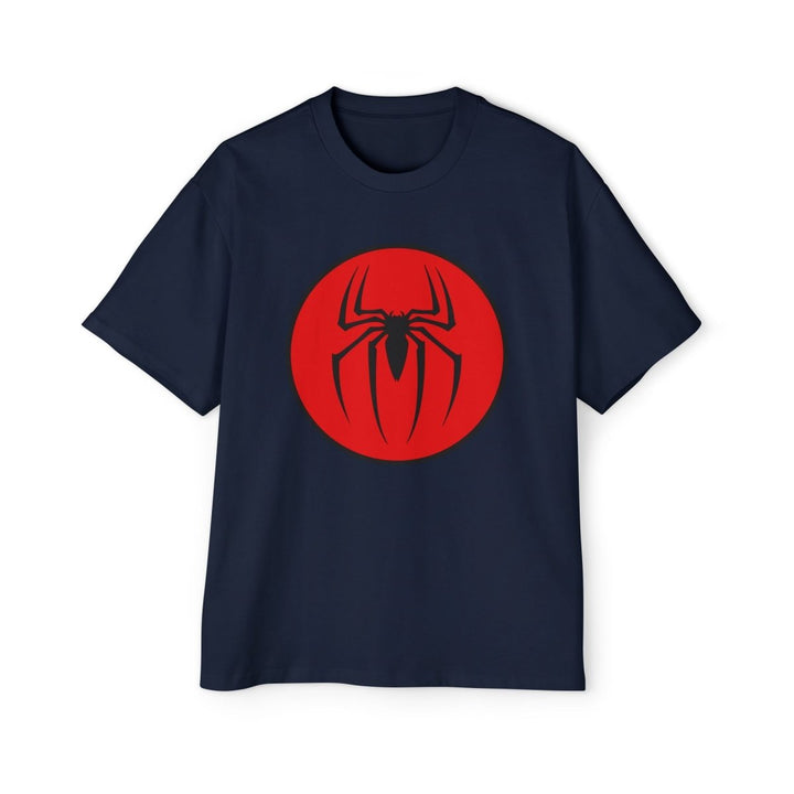 Spider - Man Oversized Tee for Fans - Red Comic Style Graphic T-Shirt - S - Navy - Spider - Man Oversized Tee for Fans - Red Comic Style Graphic T-Shirt - Tatoo Tee