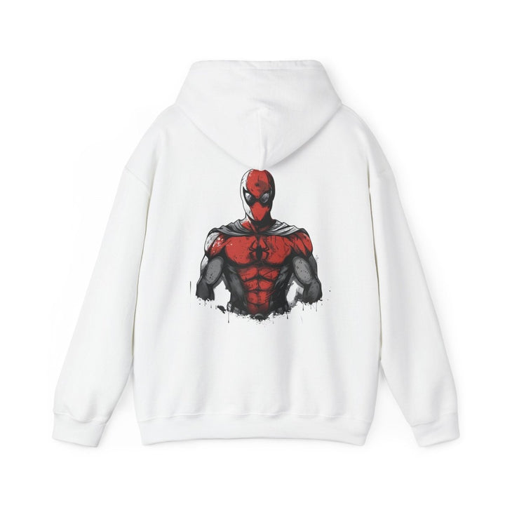 Spiderman Heavy Blend Hoodie for Fans - Cozy & Stylish - Navy - S - Spiderman Heavy Blend Hoodie for Fans - Cozy & Stylish - Tatoo Tee