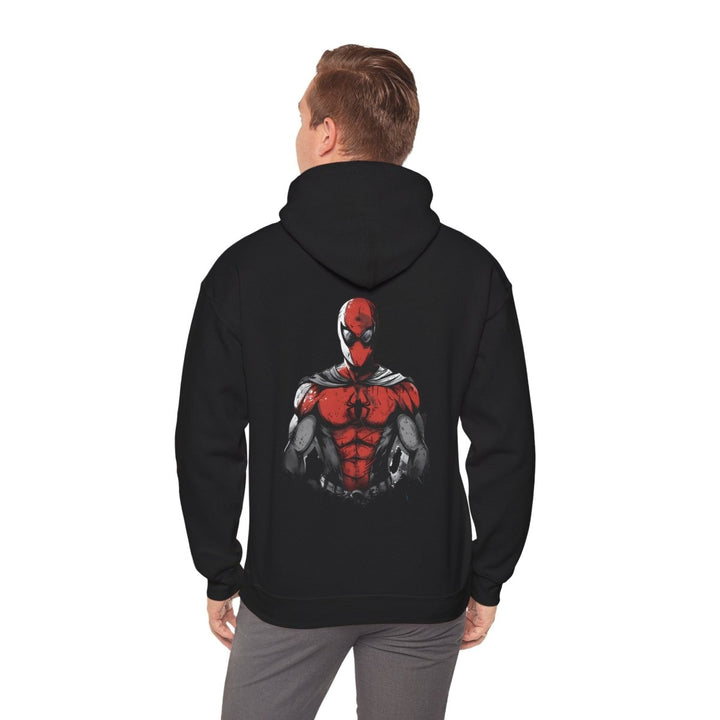 Spiderman Heavy Blend Hoodie for Fans - Cozy & Stylish - Navy - S - Spiderman Heavy Blend Hoodie for Fans - Cozy & Stylish - Tatoo Tee