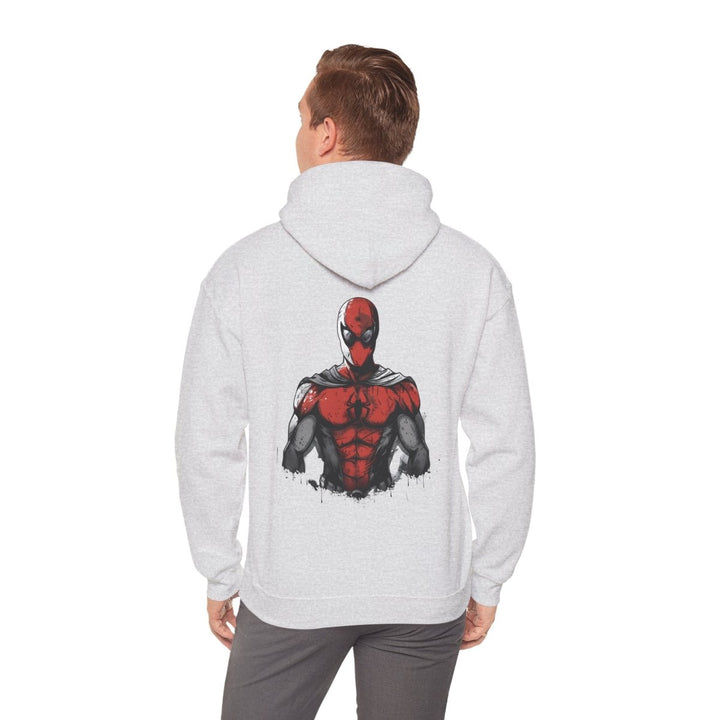 Spiderman Heavy Blend Hoodie for Fans - Cozy & Stylish - Navy - S - Spiderman Heavy Blend Hoodie for Fans - Cozy & Stylish - Tatoo Tee