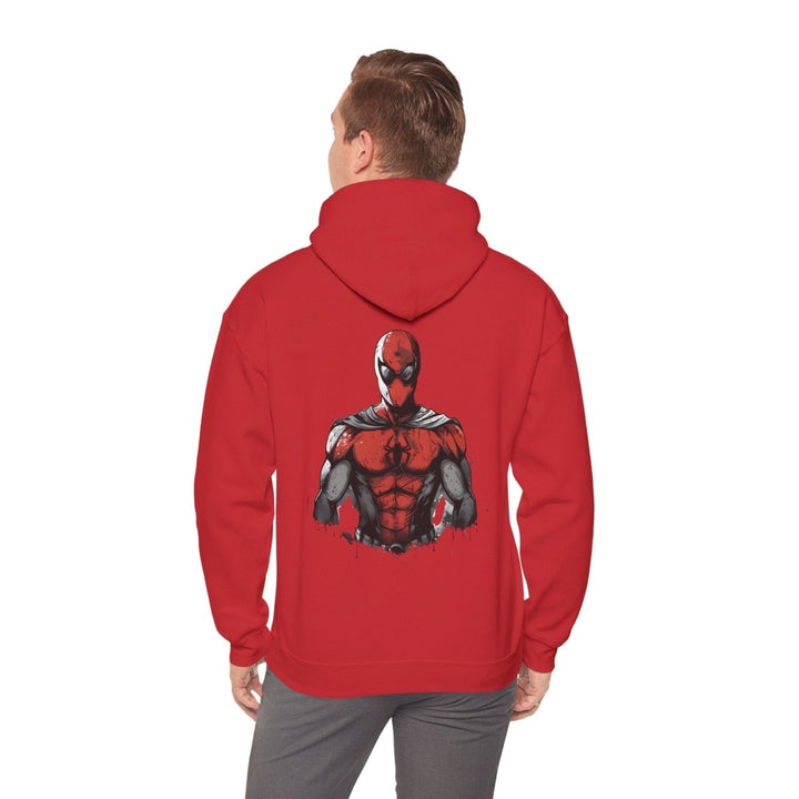 Spiderman Heavy Blend Hoodie for Fans - Cozy & Stylish - Navy - S - Spiderman Heavy Blend Hoodie for Fans - Cozy & Stylish - Tatoo Tee