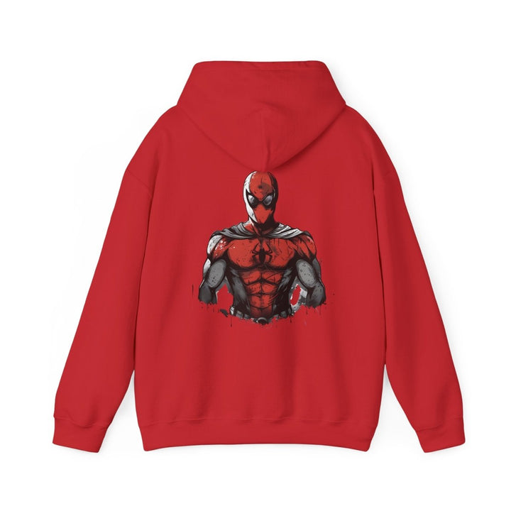 Spiderman Heavy Blend Hoodie for Fans - Cozy & Stylish - Navy - S - Spiderman Heavy Blend Hoodie for Fans - Cozy & Stylish - Tatoo Tee