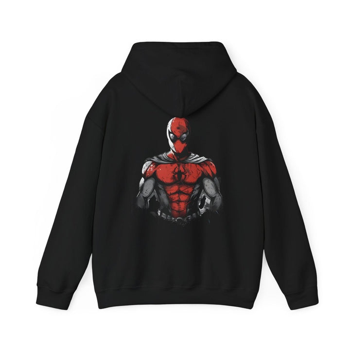 Spiderman Heavy Blend Hoodie for Fans - Cozy & Stylish - Navy - S - Spiderman Heavy Blend Hoodie for Fans - Cozy & Stylish - Tatoo Tee
