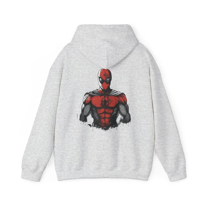 Spiderman Heavy Blend Hoodie for Fans - Cozy & Stylish - Navy - S - Spiderman Heavy Blend Hoodie for Fans - Cozy & Stylish - Tatoo Tee