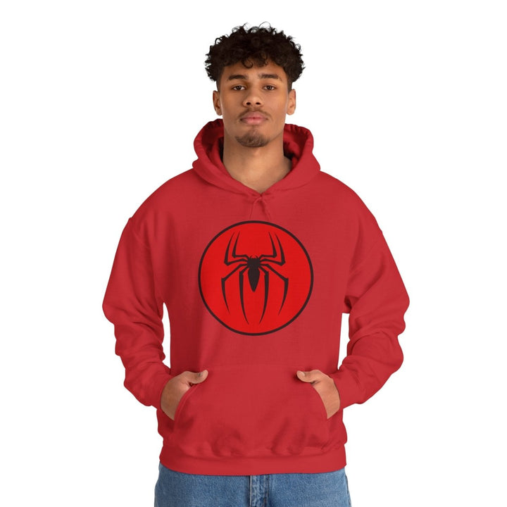 Spiderman Heavy Blend Hoodie for Fans - Cozy & Stylish - Red - S - Spiderman Heavy Blend Hoodie for Fans - Cozy & Stylish - Tatoo Tee