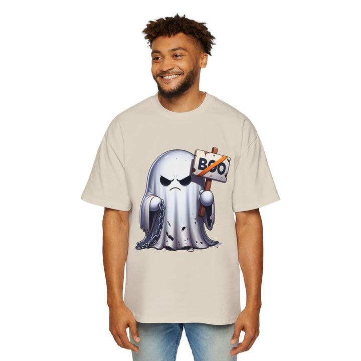 Spooky Ghost Graphic Tee, Perfect for Halloween Costume, Unisex Heavy T-Shirt - Ecru - S - Spooky Ghost Graphic Tee, Perfect for Halloween Costume, Unisex Heavy T-Shirt - Tatoo Tee