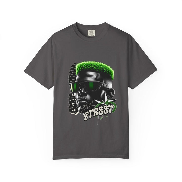 Street Vibes Unisex Garment - Dyed T-Shirt with Cool Graphic - Red - S - Street Vibes Unisex Garment - Dyed T-Shirt with Cool Graphic - Tatoo Tee