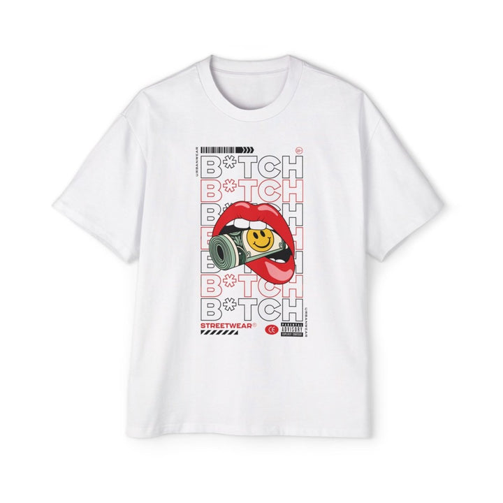 Streetwear Heavy Oversized Tee with Graphic Design - Orchid - S - Streetwear Heavy Oversized Tee with Graphic Design - Tatoo Tee