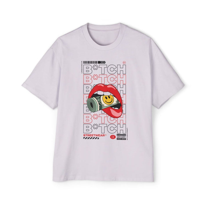 Streetwear Heavy Oversized Tee with Graphic Design - Orchid - S - Streetwear Heavy Oversized Tee with Graphic Design - Tatoo Tee