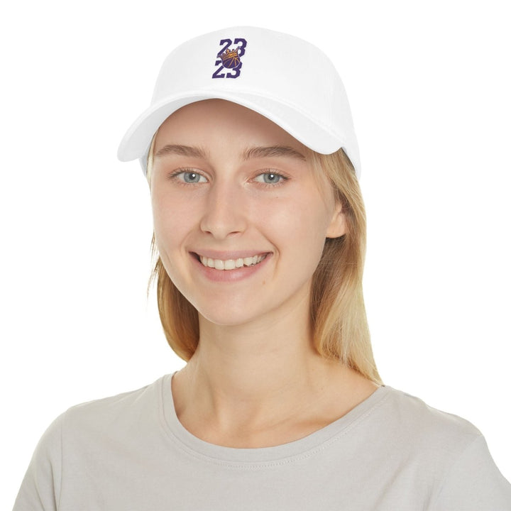 Stylish Baseball Cap with 23 Design - Perfect for Sports Fans - White - One size - Stylish Baseball Cap with 23 Design - Perfect for Sports Fans - Tatoo Tee