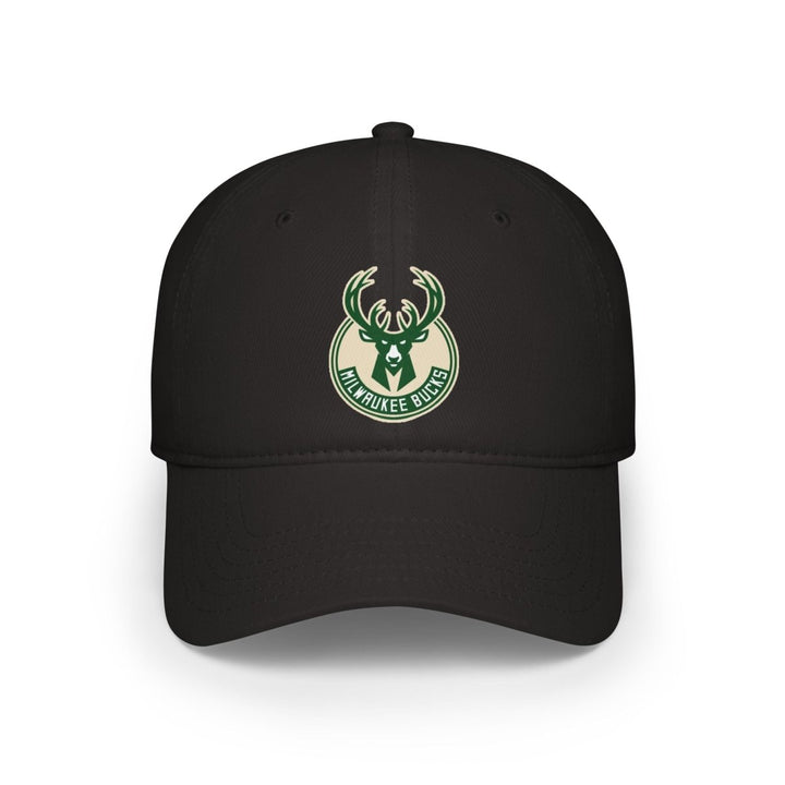 Stylish Milwaukee Bucks Low Profile Baseball Cap | Sporty Gift for Fans, Adjustable Cap - Black - One size - Stylish Milwaukee Bucks Low Profile Baseball Cap | Sporty Gift for Fans, Adjustable Cap - Tatoo Tee