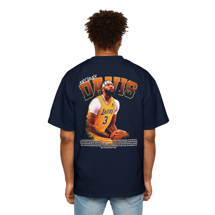 Stylish Oversized Graphic Tee for Sports Fans, Unisex T-Shirt, Casual Streetwear, Everyday Wear, Basketball Apparel - S - Navy - Stylish Oversized Graphic Tee for Sports Fans, Unisex T-Shirt, Casual Streetwear, Everyday Wear, Basketball Apparel - Tatoo Tee