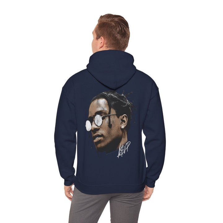 Stylish Unisex Hoodie with Trendy Graphic for Music Lovers - Navy - S - Stylish Unisex Hoodie with Trendy Graphic for Music Lovers - Tatoo Tee