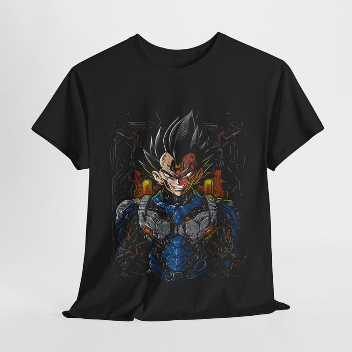 Superhero - Inspired Dragon Ball Unisex Heavy Cotton Tee - Bold Graphic Design - Black - S - Superhero - Inspired Dragon Ball Unisex Heavy Cotton Tee - Bold Graphic Design - Tatoo Tee