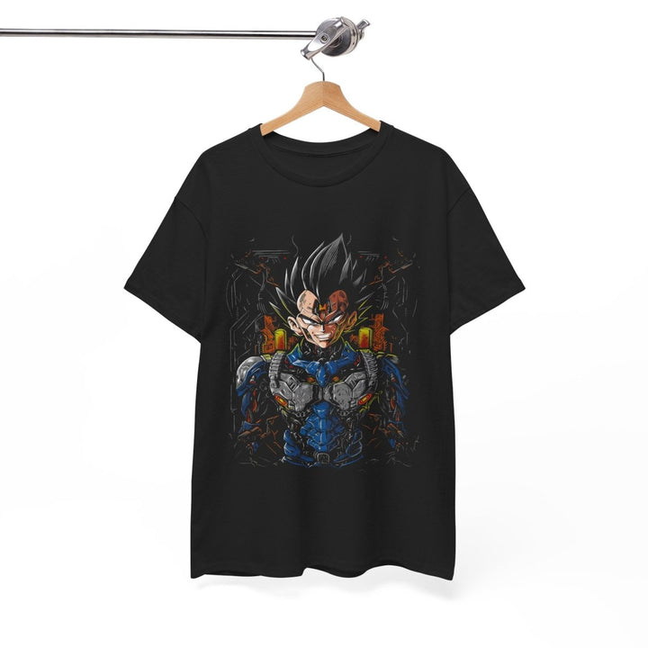 Superhero - Inspired Dragon Ball Unisex Heavy Cotton Tee - Bold Graphic Design - Black - S - Superhero - Inspired Dragon Ball Unisex Heavy Cotton Tee - Bold Graphic Design - Tatoo Tee