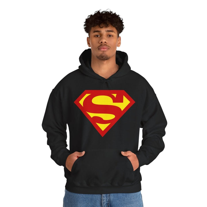 Superhero Inspired Unisex Heavy Blend™ Hoodie - Perfect for Fans of Comic Book Culture - Black - S - Superhero Inspired Unisex Heavy Blend™ Hoodie - Perfect for Fans of Comic Book Culture - Tatoo Tee