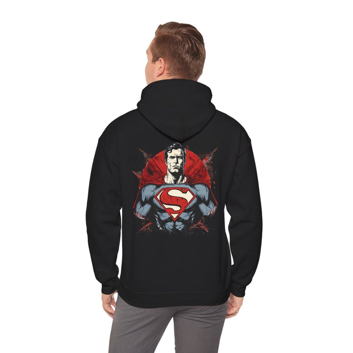 Superhero Inspired Unisex Heavy Blend™ Hoodie - Perfect for Fans of Comic Book Culture - Light Pink - S - Superhero Inspired Unisex Heavy Blend™ Hoodie - Perfect for Fans of Comic Book Culture - Tatoo Tee