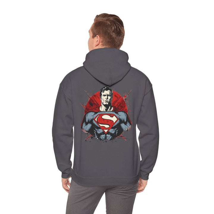 Superhero Inspired Unisex Heavy Blend™ Hoodie - Perfect for Fans of Comic Book Culture - Light Pink - S - Superhero Inspired Unisex Heavy Blend™ Hoodie - Perfect for Fans of Comic Book Culture - Tatoo Tee