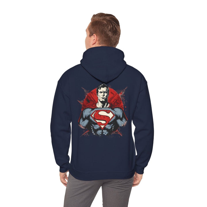 Superhero Inspired Unisex Heavy Blend™ Hoodie - Perfect for Fans of Comic Book Culture - Light Pink - S - Superhero Inspired Unisex Heavy Blend™ Hoodie - Perfect for Fans of Comic Book Culture - Tatoo Tee