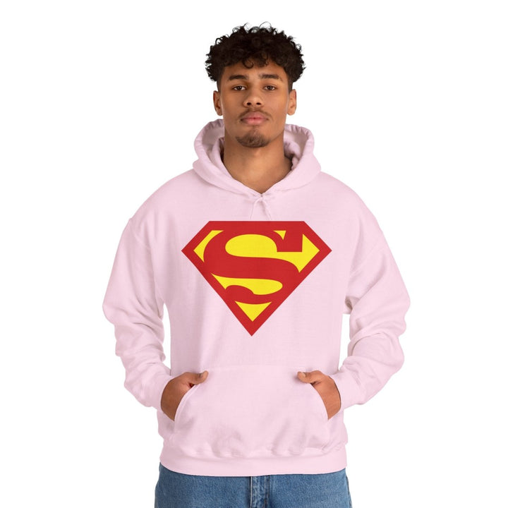 Superhero Inspired Unisex Heavy Blend™ Hoodie - Perfect for Fans of Comic Book Culture - Light Pink - S - Superhero Inspired Unisex Heavy Blend™ Hoodie - Perfect for Fans of Comic Book Culture - Tatoo Tee