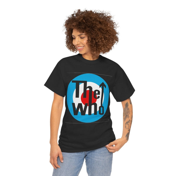 Target T-Shirt Unisex Heavy Cotton Tee - Black - S - Target T-Shirt Unisex Heavy Cotton Tee - Tatoo Tee