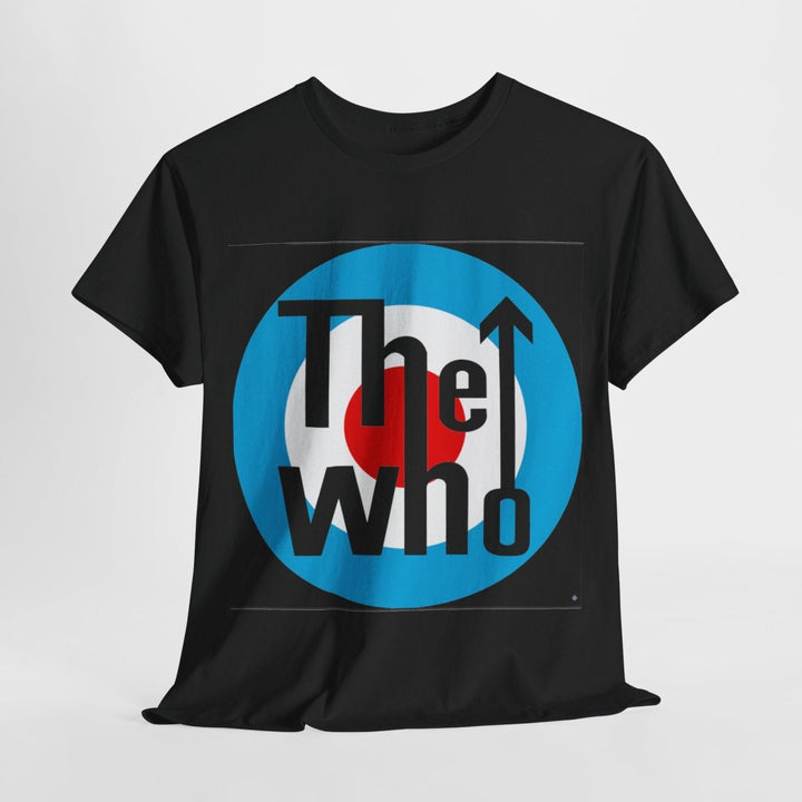 Target T-Shirt Unisex Heavy Cotton Tee - Navy - S - Target T-Shirt Unisex Heavy Cotton Tee - Tatoo Tee