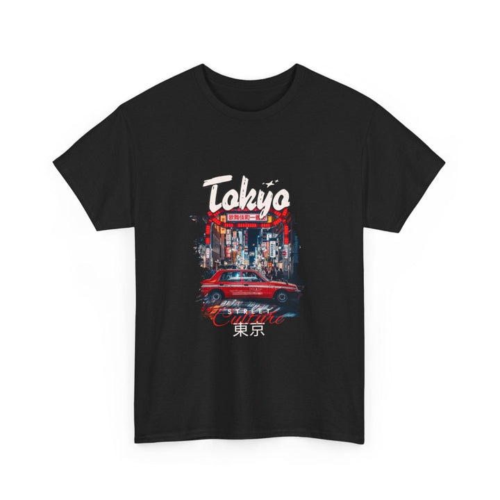 Tokyo Vintage Car Unisex Heavy Cotton Tee - Retro Graphic T-Shirt - Navy - S - Tokyo Vintage Car Unisex Heavy Cotton Tee - Retro Graphic T-Shirt - Tatoo Tee