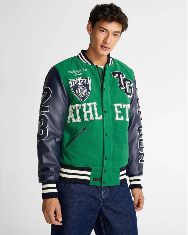 TOP GUN "ATHLETIC DIVISION" VARSITY JACKET