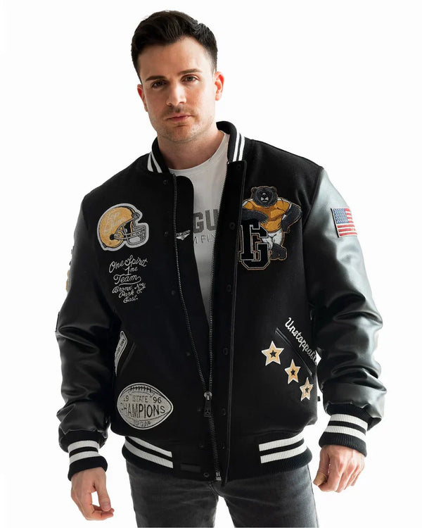 TOP GUN BEARS VARSITY JACKET
