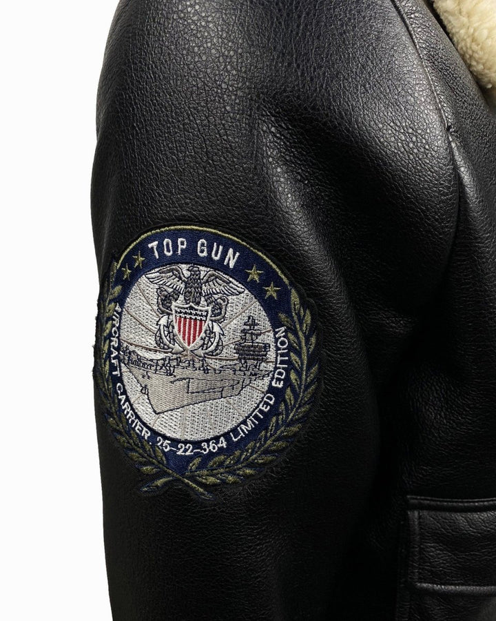 TOP GUN "INSIGNIA" JACKET - Black - S - TOP GUN "INSIGNIA" JACKET - Tatoo Tee