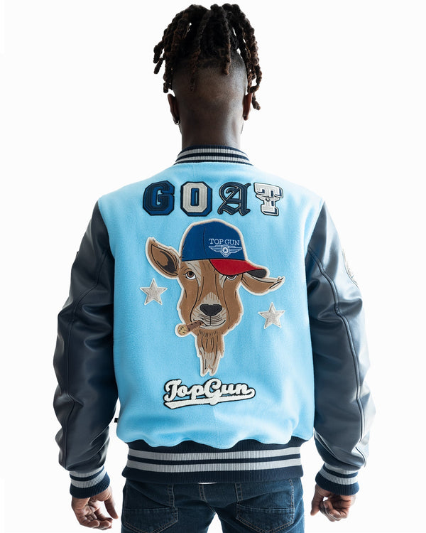 TOP GUN "THE GOAT" VARSITY JACKET