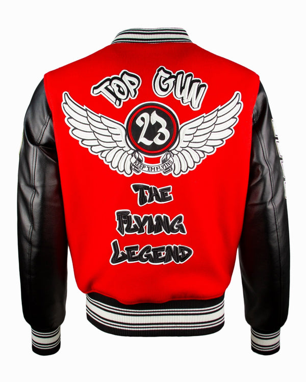 TOP GUN THE NEW FLYING LEGEND VARSITY JACKET