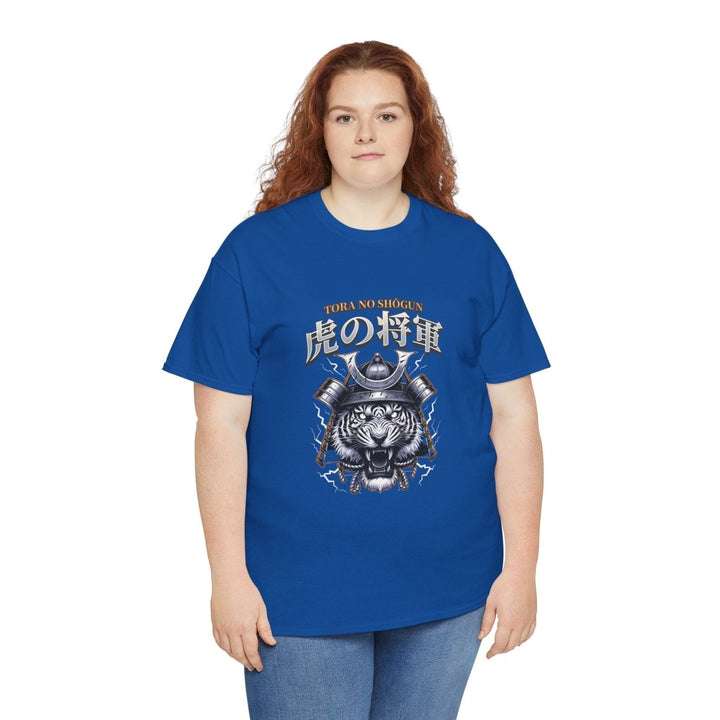 Tora No Shogun Fearless Mentality Tee - Unisex Heavy Cotton Shirt - Cardinal Red - S - Tora No Shogun Fearless Mentality Tee - Unisex Heavy Cotton Shirt - Tatoo Tee