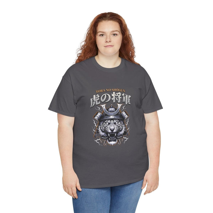 Tora No Shogun Fearless Mentality Tee - Unisex Heavy Cotton Shirt - Cardinal Red - S - Tora No Shogun Fearless Mentality Tee - Unisex Heavy Cotton Shirt - Tatoo Tee