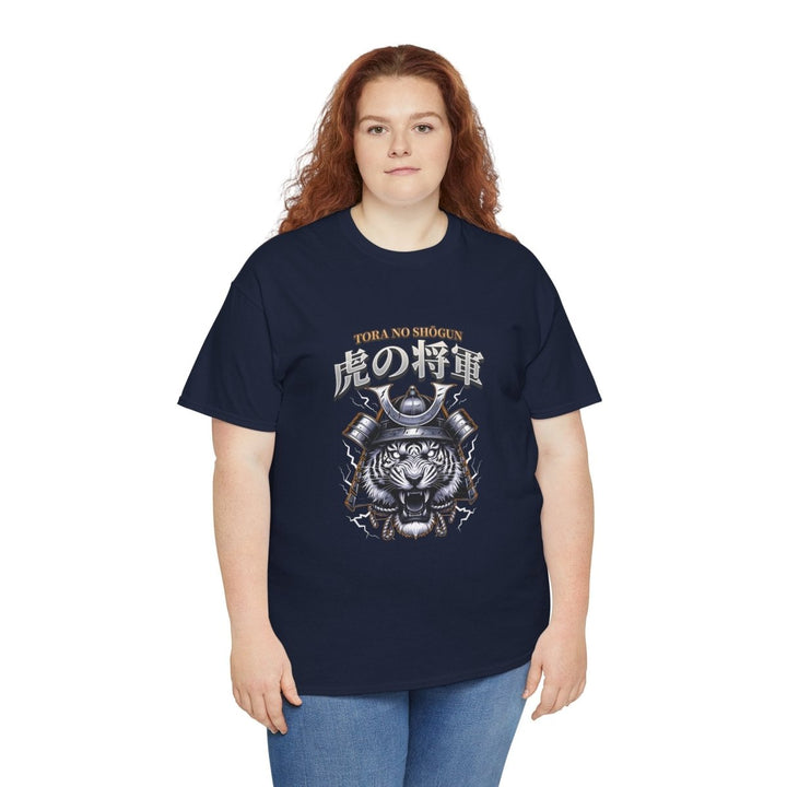 Tora No Shogun Fearless Mentality Tee - Unisex Heavy Cotton Shirt - Cardinal Red - S - Tora No Shogun Fearless Mentality Tee - Unisex Heavy Cotton Shirt - Tatoo Tee
