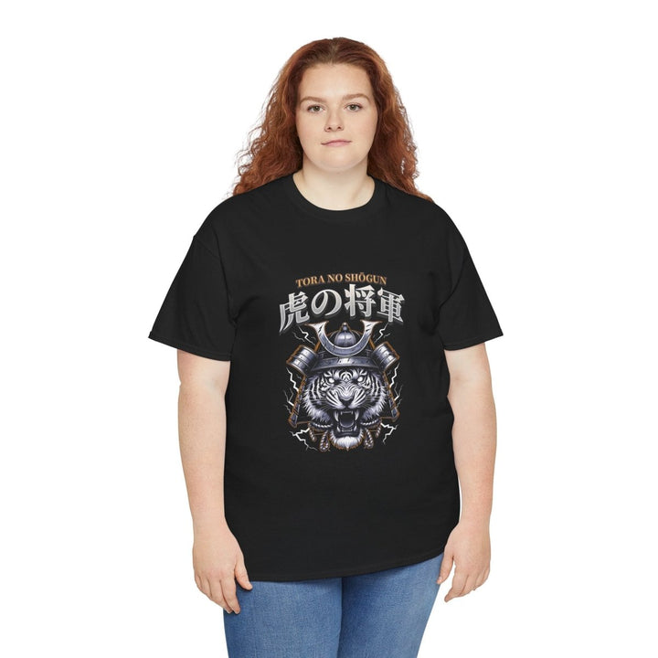Tora No Shogun Fearless Mentality Tee - Unisex Heavy Cotton Shirt - Cardinal Red - S - Tora No Shogun Fearless Mentality Tee - Unisex Heavy Cotton Shirt - Tatoo Tee