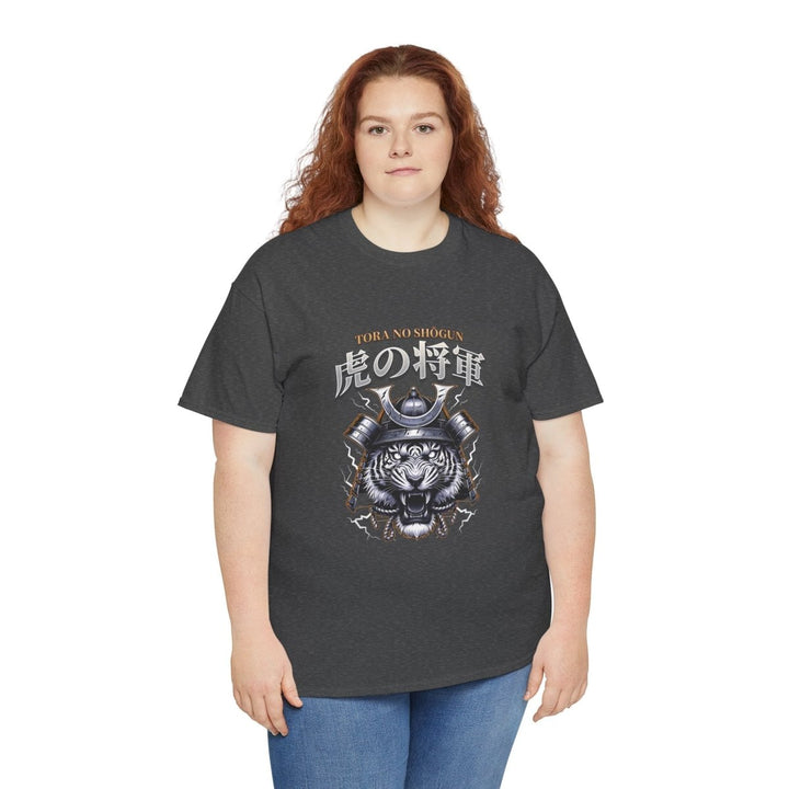 Tora No Shogun Fearless Mentality Tee - Unisex Heavy Cotton Shirt - Cardinal Red - S - Tora No Shogun Fearless Mentality Tee - Unisex Heavy Cotton Shirt - Tatoo Tee